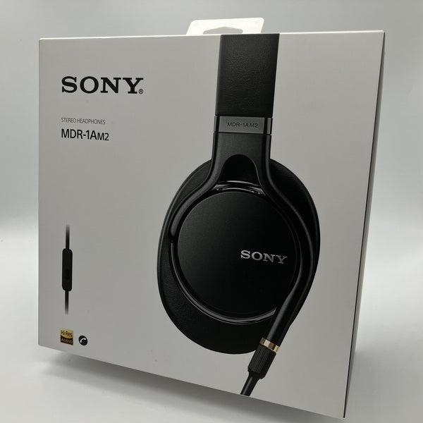 SONY 【中古】MDR-1AM2 BQ ブラック【秋葉原】 – e☆イヤホン