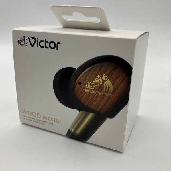 【新品 値下げ中‼️】Victor WOOD master サンバーストブラウン Victor 【中古】WOOD master HA-FW5000T-T サンバーストブラウン
