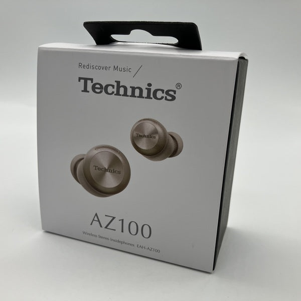 中古/充電ケースのみ/Technics EAH-AZ100-N/ゴールド/金/ラ Technics 【中古】EAH-AZ100-N シャンパンゴールド【秋葉原】 – e