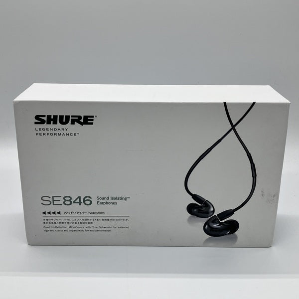 SHURE 【中古】SE846 ブラック【SE846-K-A】【秋葉原】 – e☆イヤホン