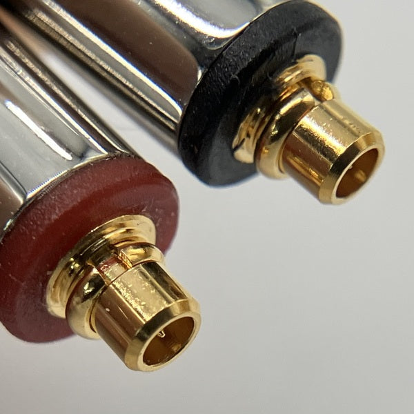 final 【中古】シルバーコートケーブル MMCX 1.2m 3.5mm 【C106