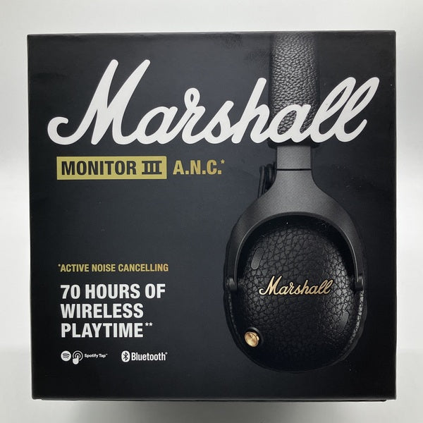 Marshall 【中古】Monitor III A.N.C. Black【日本橋】 – e☆イヤホン