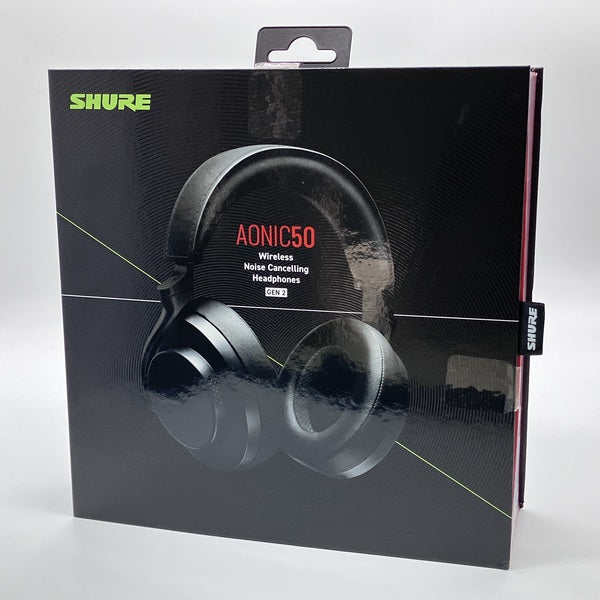 SHURE 【中古】AONIC 50 (第2世代) ブラック 【SBH50G2-BK-J】【日本橋