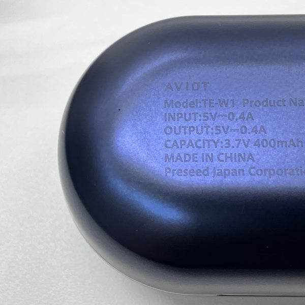 AVIOT 【中古】TE-W1 ネイビー【TE-W1-NV】【秋葉原】 – e☆イヤホン