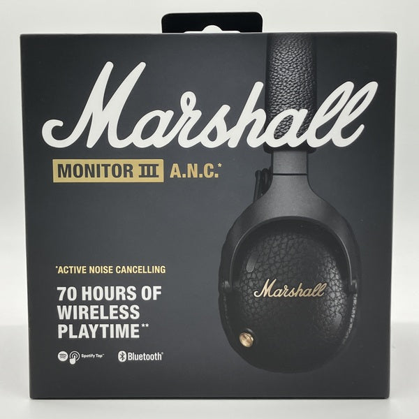 Marshall 【中古】Monitor III A.N.C. Black【日本橋】 – e☆イヤホン