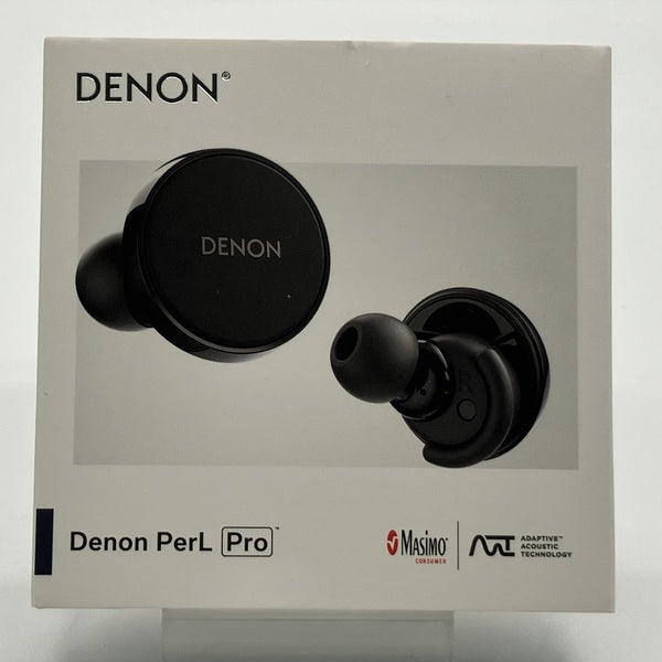 DENON 【中古】PerL Pro True Wireless Earbuds ブラック【AHC15PLBKEM
