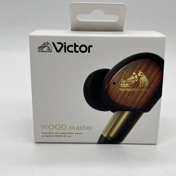 Victor 【中古】WOOD master HA-FW5000T-T サンバーストブラウン