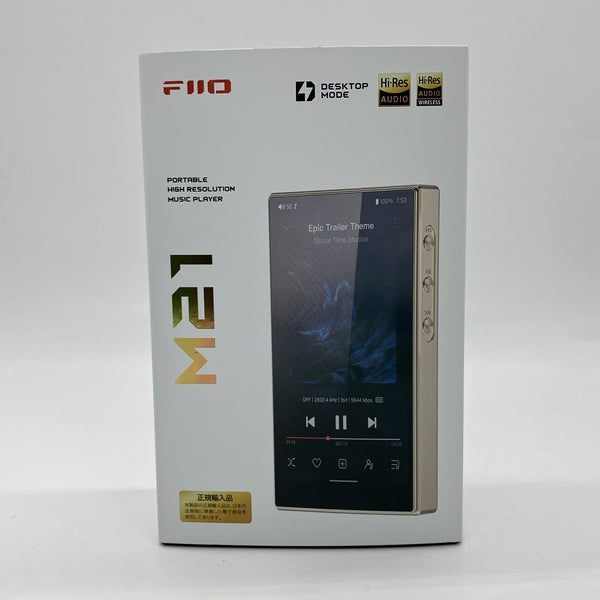 【中古】FIIO M21 Totanium Gold【美品】 FIIO 【中古】M21 Titanium Gold 【FIO-M21-G】【秋葉原】 – e☆イヤホン