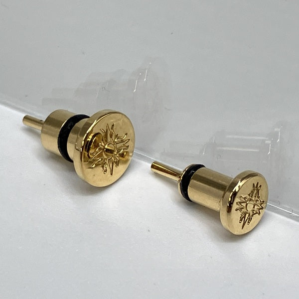 【中古】カスタムヘッドホンジャック･ダストプラグ 3.5mm用&4.4mm用 各1個【P35A-P44A】【秋葉原】