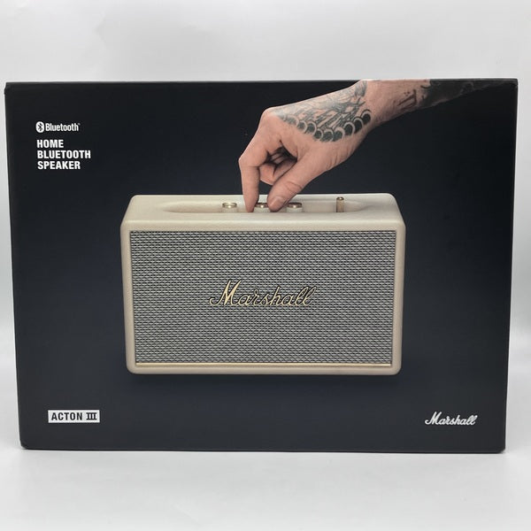 Marshall 【中古】Acton III Bluetooth Cream【秋葉原】 – e☆イヤホン