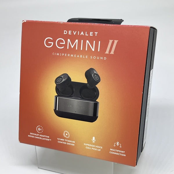 【中古品】DEVIALET Gemini II Matte Black 本体のみ DEVIALET 【中古】GEMINI II Matte Black【秋葉原】 – e☆イヤホン