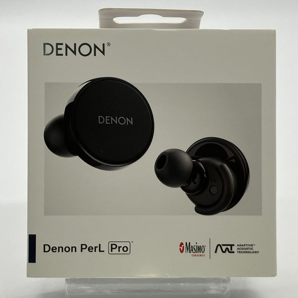 DENON 【中古】PerL Pro True Wireless Earbuds ブラック【AHC15PLBKEM