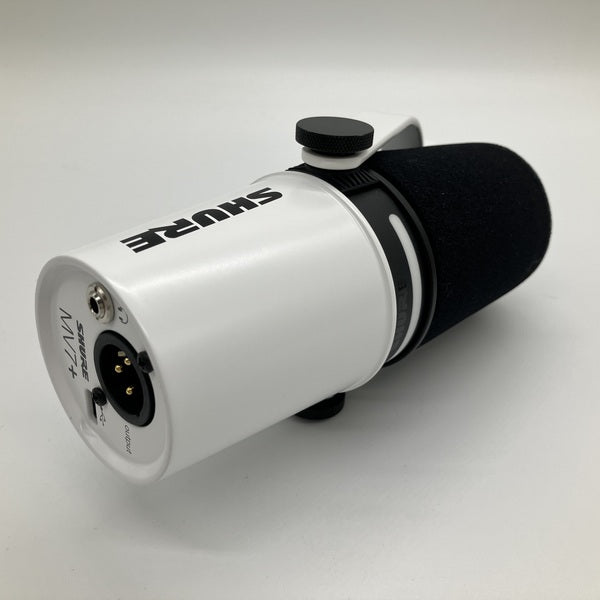 SHURE 【中古】MV7+ポッドキャストマイクロホン ホワイト 【MV7+-W-J