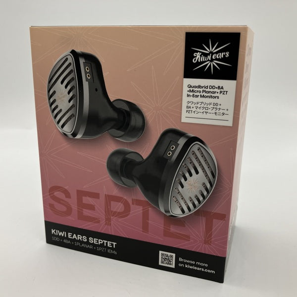 Kiwi Ears Septet 中古(最終価格） Kiwi Ears 【中古】Septet【秋葉原】 – e☆イヤホン