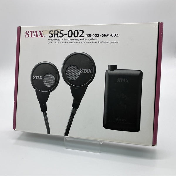 STAX SRM-002（SR-002+SRM-002）美品 STAX 【中古】SRS-002(SR-002 + SRM-002)【秋葉原】 – e☆イヤホン