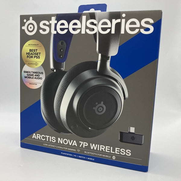 Arctis Nova 7P Wireless 本体＋ドングル 中古 SteelSeries 【中古】Arctis Nova 7P Wireless 【61559J】【秋葉原