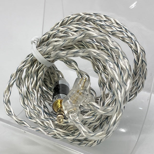 【中古】KZ Silver/Blue Mixed　Upgrade Cable 3.5ｍｍ【秋葉原】