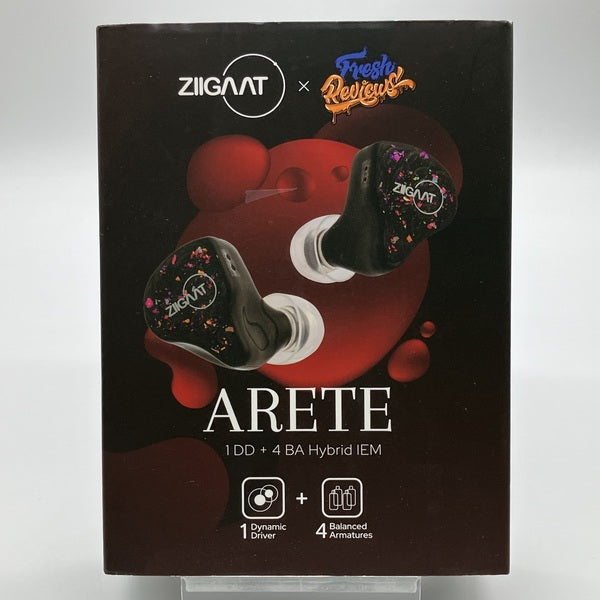 ZiiGaat 【中古】ZiiGaat x Fresh Reviews Arete - Black【日本橋