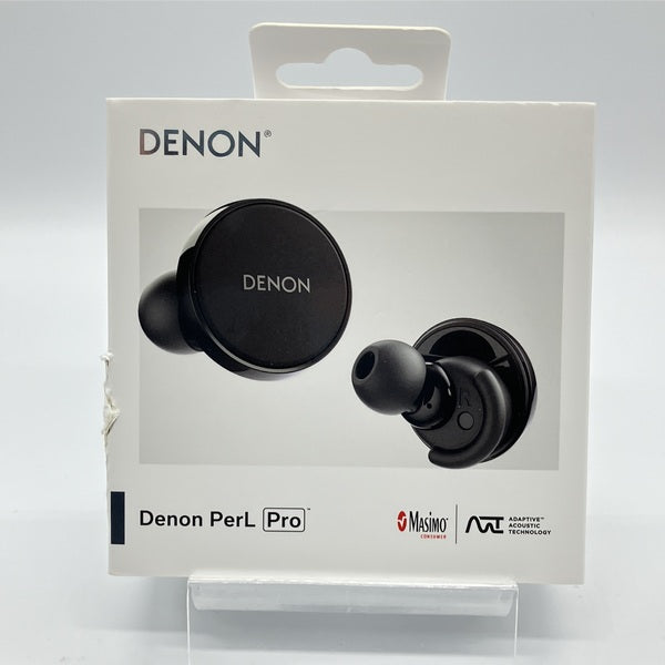 DENON PerL Pro ワイヤレスイヤホン 中古品 送料込み DENON 【中古】PerL Pro True Wireless Earbuds ブラック【AHC15PLBKEM
