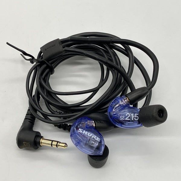 SHURE SE215 SPECIAL EDITIONイヤフォン　中古 SHURE 【中古】SE215 Special Edition パープル 【SE215SPE-PL-A