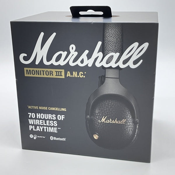 Marshall 【中古】Monitor III A.N.C. Black【日本橋】 – e☆イヤホン
