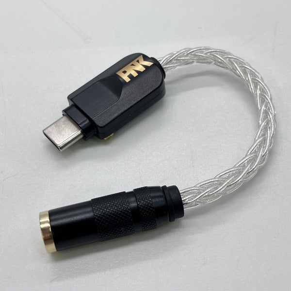 【中古】HSE-AD03-pnk Type-C to 3.5mm DAC搭載変換アダプタ（ピダック）【日本橋】