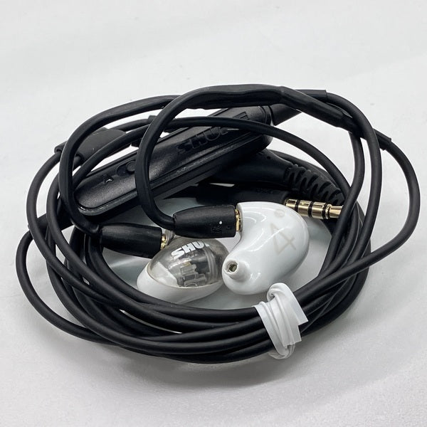SHURE 【中古】AONIC4 ホワイト 【SE42HYW+UNI-A】【秋葉原】 – e