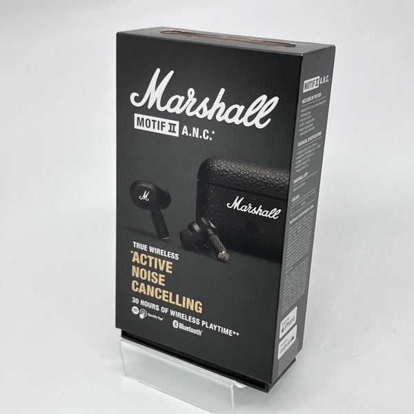 Marshall Motif II A.N.C. ワイヤレスイヤホン　ジャンク Marshall 【中古】Motif II ANC Black【秋葉原】 – e☆イヤホン