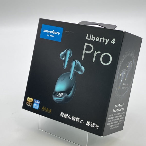 Soundcore Liberty 4 Pro ワイヤレスイヤホン 本体　中古品 Anker 【中古】Soundcore Liberty 4 Pro ディープグリーン 【A3954N61
