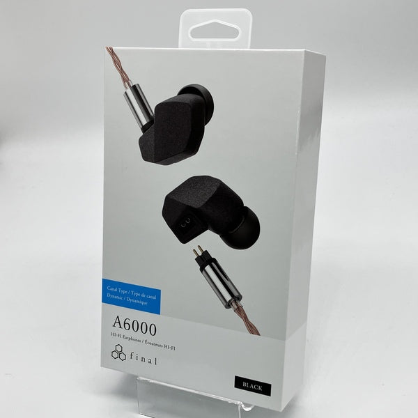 final A6000 有線イヤホン 箱付き　中古　美品 final 【中古】A6000 【FI-A6DPLD】【秋葉原】 – e☆イヤホン