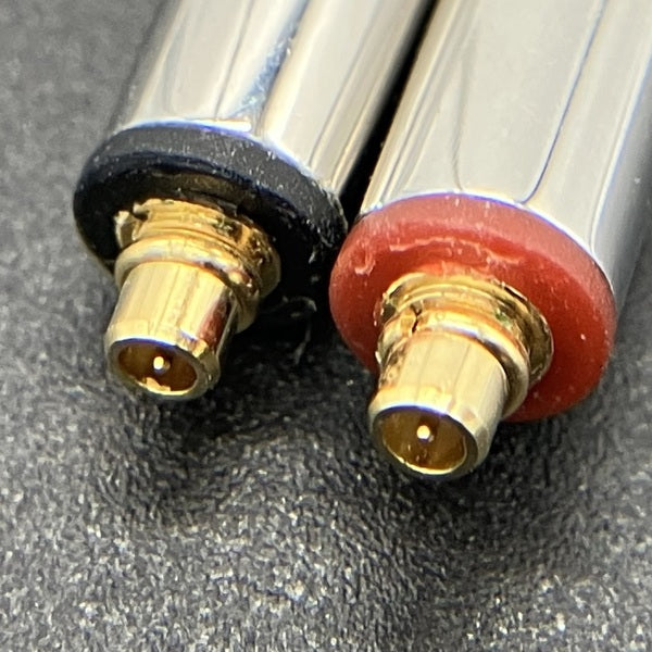final 【中古】シルバーコートケーブル MMCX 1.2m 3.5mm 【C106