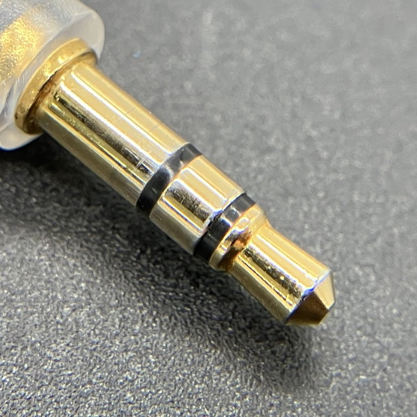 final 【中古】シルバーコートケーブル MMCX 1.2m 3.5mm 【C106