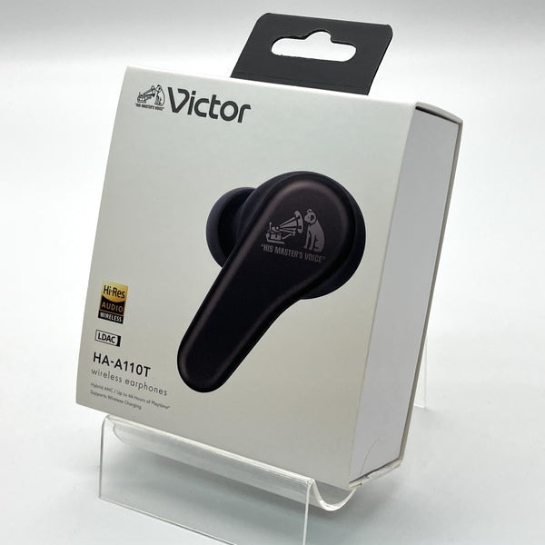 Victor 【中古】HA-A110T-B チャコールブラック【日本橋】 – e☆イヤホン