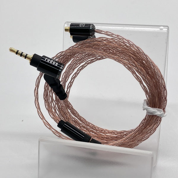 【中古】HC-PCC25K Φ2.5mm plug バランス接続MMCX単結晶銅ケーブル【秋葉原】