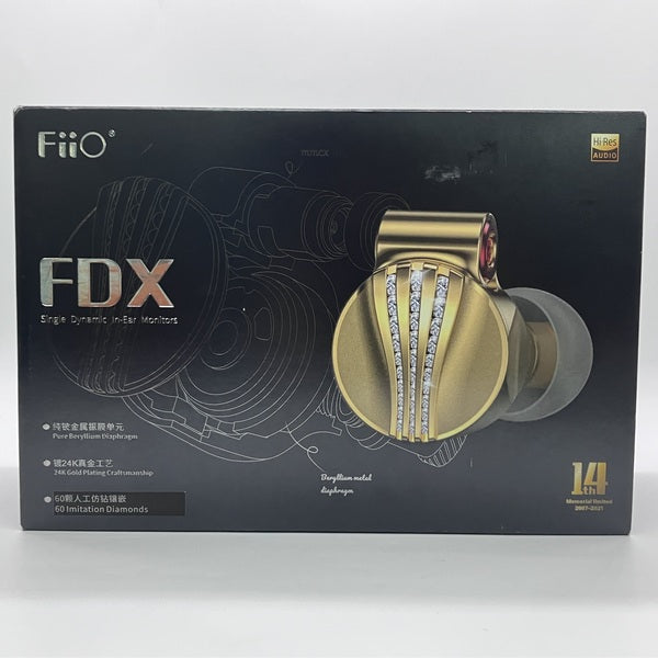 【世界限定1000台No.450】FiiO FDX イヤホン 美品 FIIO 【中古】FDX 【FIO-IEM-FDX】【秋葉原】 – e☆イヤホン
