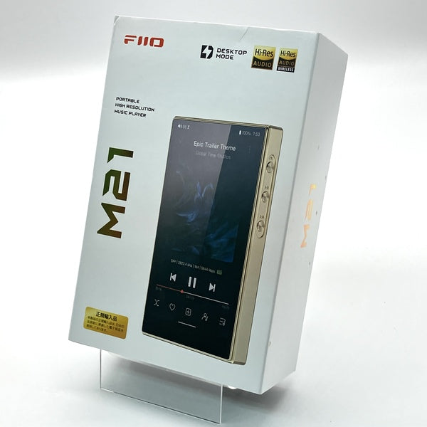 【中古】FIIO M21 Totanium Gold【美品】 FIIO 【中古】M21 Titanium Gold 【FIO-M21-G】【日本橋】 – e☆イヤホン