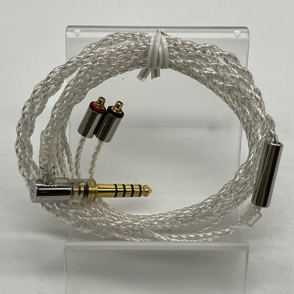 final 【中古】シルバーコートケーブル MMCX 1.2m 4.4mm 5極バランス