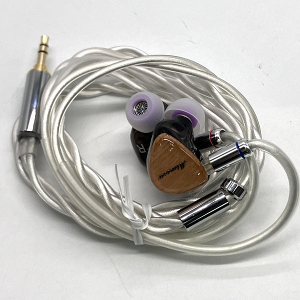 新古品　RIONET MT-R イヤホン ブラウン QoA 【中古】Mimosa ブラウン【秋葉原】 – e☆イヤホン