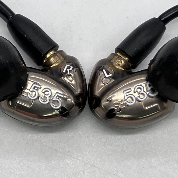 SHURE 【中古】SE535 ブロンズ UNIケーブル＋BT1付属 【SE535-V+BT1-A