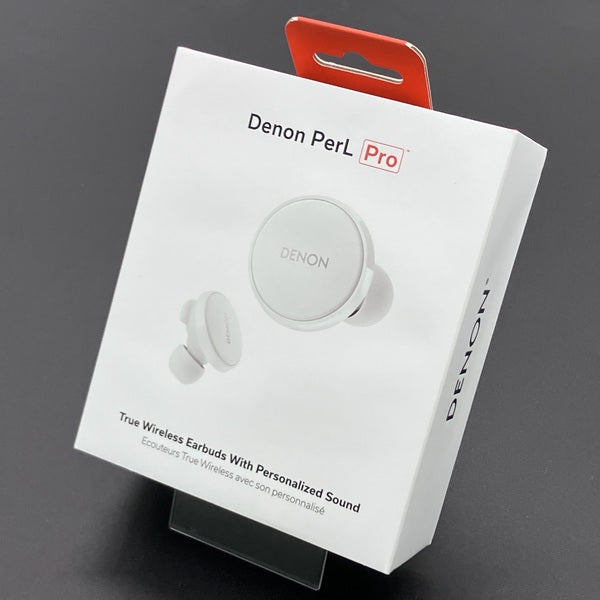 DENON 【中古】PerL Pro True Wireless Earbuds ホワイト【AHC15PLWTEM