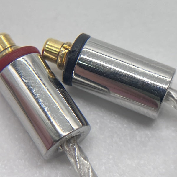 final 【中古】シルバーコートケーブル MMCX 1.2m 4.4mm 5極バランス