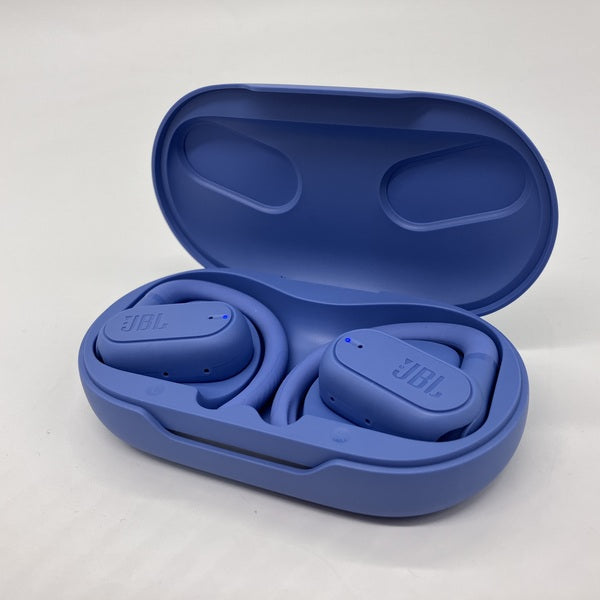 JBLワイヤレスイヤフォン耳掛けタイプブルー中古 JBL SENSE 完全