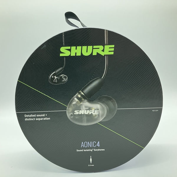 SHURE 【中古】AONIC4 ブラック 【SE42HYBK+UNI-A】【名古屋】 – e