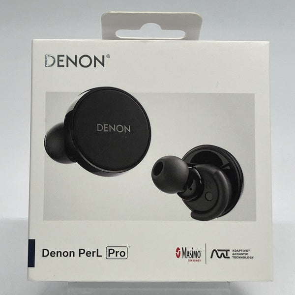 DENON 【中古】PerL Pro True Wireless Earbuds ブラック【AHC15PLBKEM