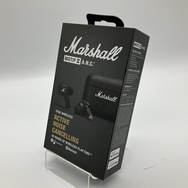 Marshall 【中古】Motif II ANC Black【名古屋】 – e☆イヤホン