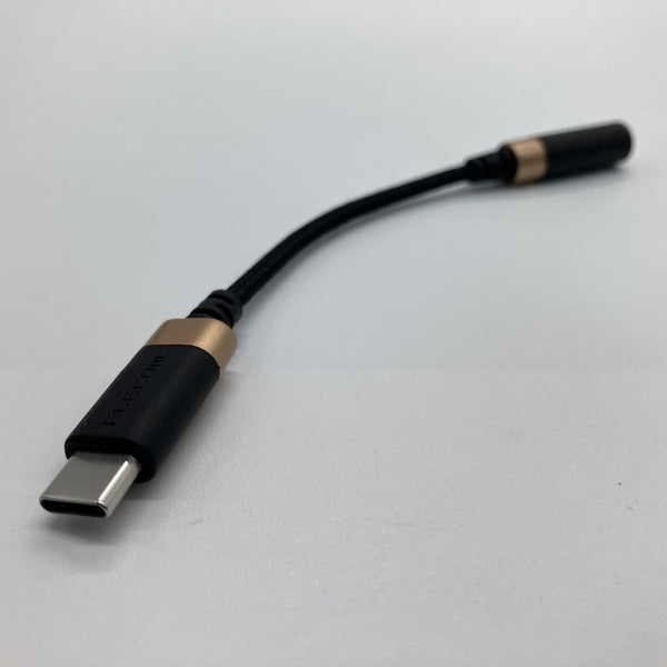 【中古】USB Type-C-3.5mm変換ケーブル (高耐久) ブラック 【MPA-C35DSBK】【秋葉原】