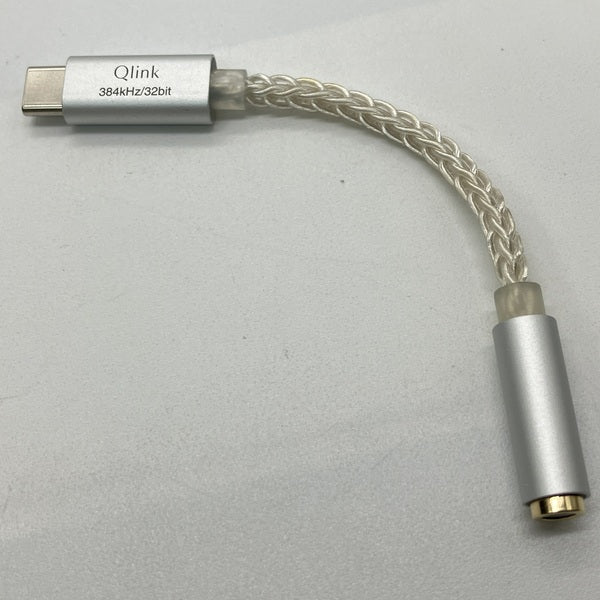 【中古】Qlink-C USB-C to 3.5mm ハイレゾDACアダプタ【秋葉原】