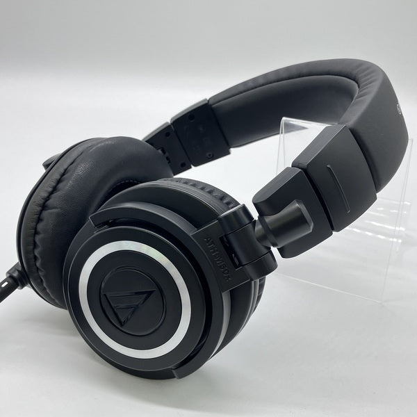 audio-technica 【中古】ATH-M50X ブラック【名古屋】 – e☆イヤホン