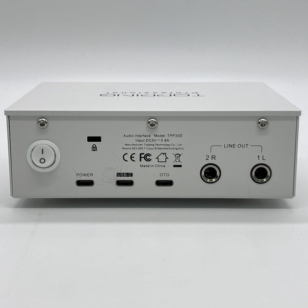 TOPPING Professional 【中古】E1x2 OTG White【日本橋】 – e☆イヤホン