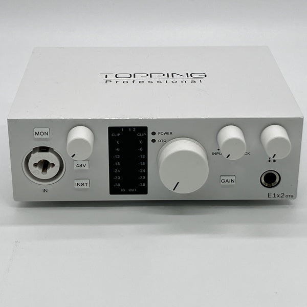 TOPPING Professional 【中古】E1x2 OTG White【日本橋】 – e☆イヤホン